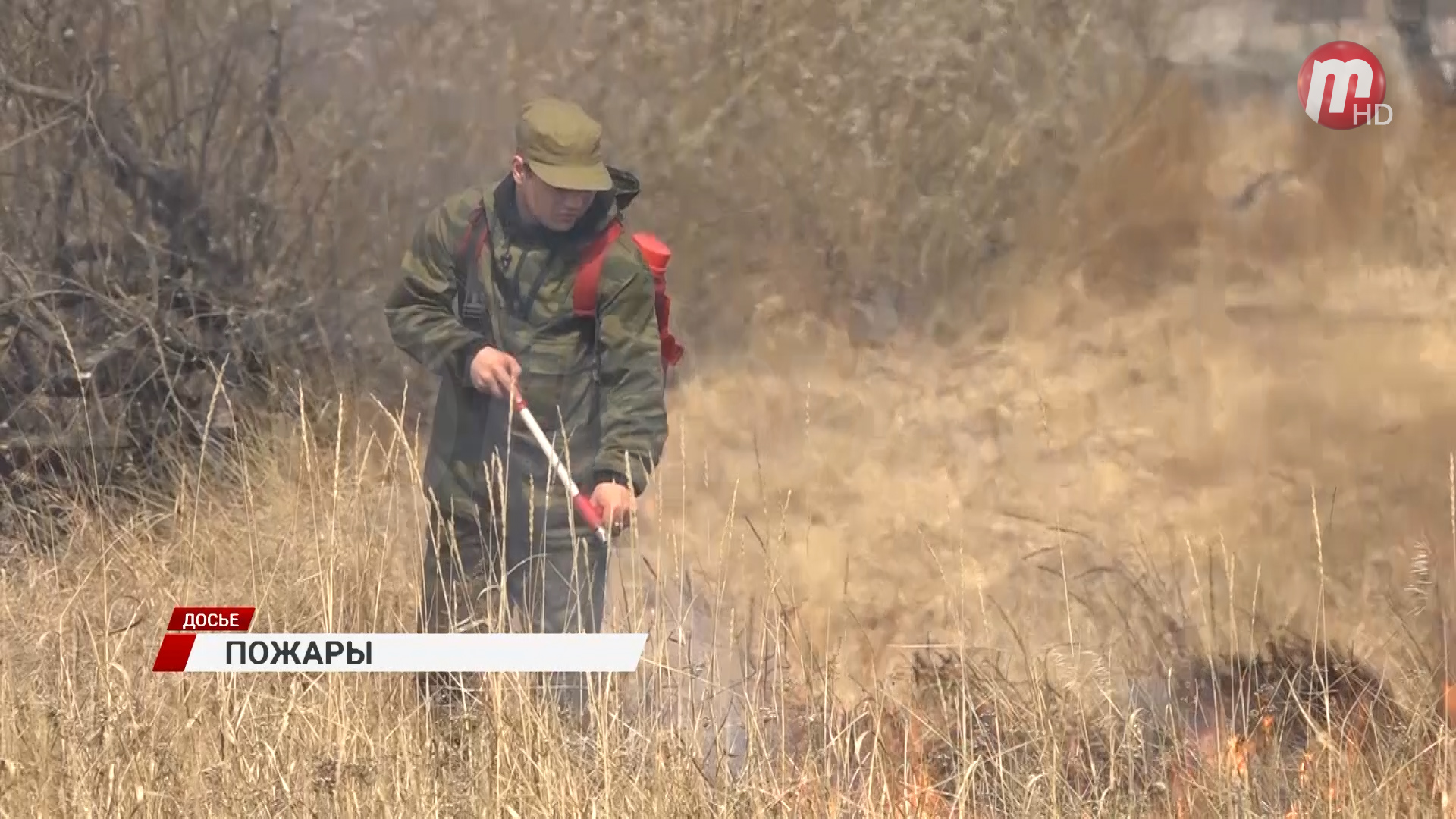 В Бурятии с начала года произошло 322 случая загорания сухой травы
